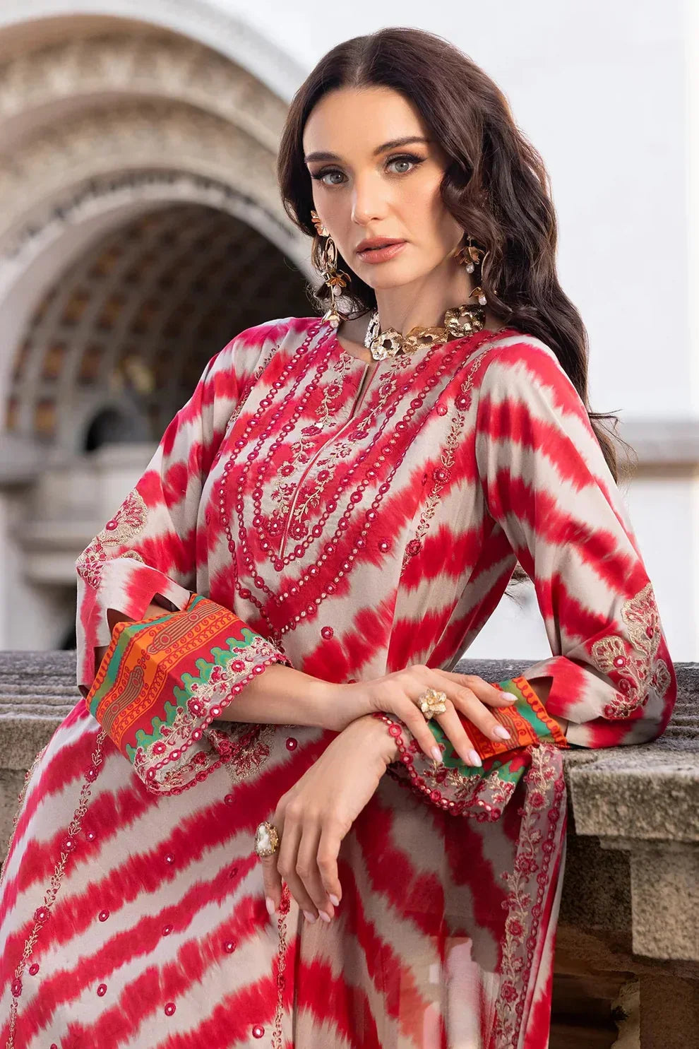 03-Piece Printed Lawn Suit | Ready To Wear