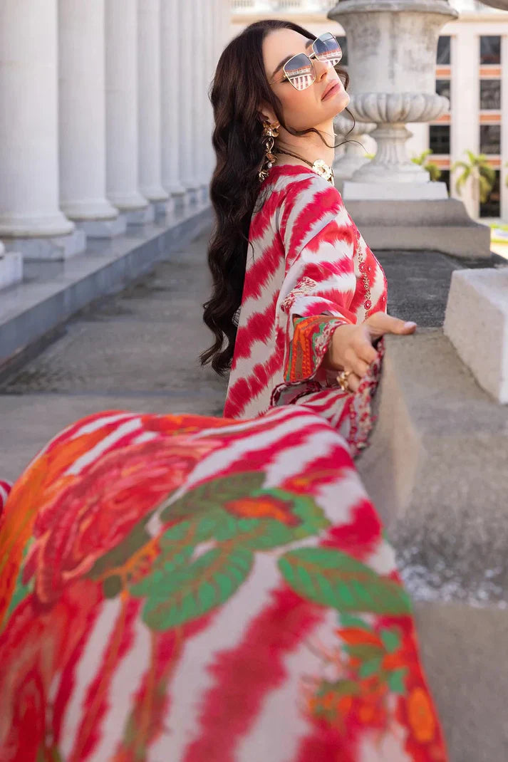 03-Piece Printed Lawn Suit | Ready To Wear