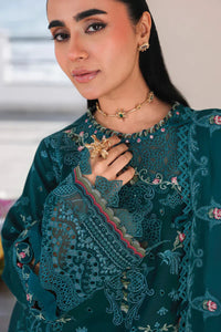 03-Piece Chikankari Suit With Embroidery - Ready To Wear