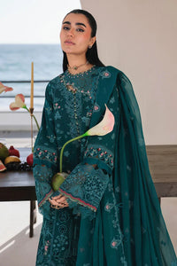 03-Piece Chikankari Suit With Embroidery - Ready To Wear