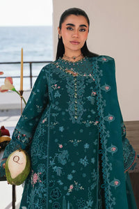 03-Piece Chikankari Suit With Embroidery - Ready To Wear