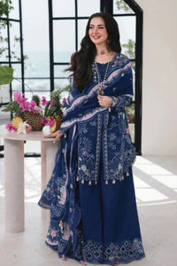 03-Piece Lawn Suit With Embroidery - Ready To Wear