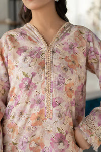 03-Piece Printed Lawn Suit With Chikankari Embroidery - Ready To Wear