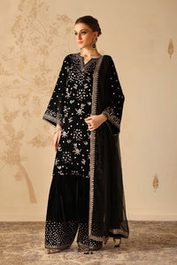 3 Piece Stitched Luxury Velvet Suit - Ready To Wear