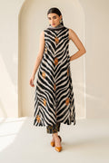 3 Piece Stitched Printed Lawn Suit - Ready To Wear