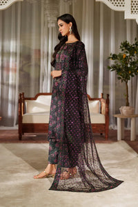 03-Piece Printed Lawn With Embroidered - Ready To Wear