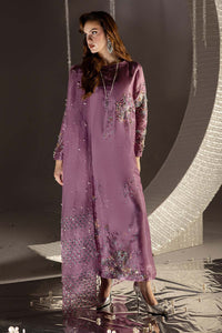Dusty Mauve - Embroidered Chiffon Suit | Ready To Wear