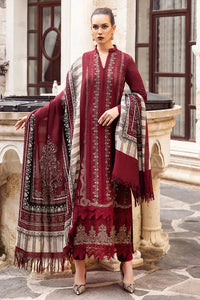 03-Piece Lawn Suit With Schiffli Embroidery - Ready To Wear