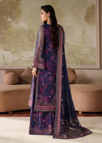 03-Piece Printed Lawn Suit With Embroidery - Ready To Wear
