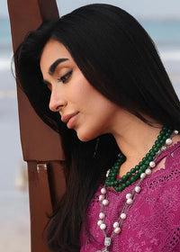 03-Piece Lawn Suit With Embroidery - Ready To Wear