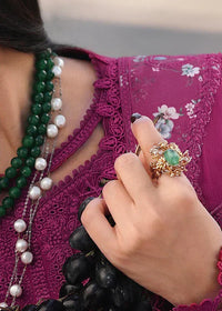 03-Piece Lawn Suit With Embroidery - Ready To Wear