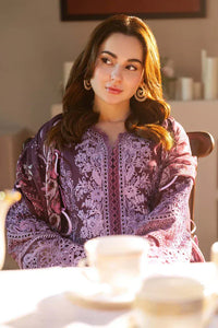 03-Piece Lawn Suit With Chikankari Embroidery - Ready To Wear