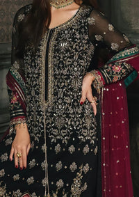 03-Piece Chiffon Suit With Embroidery - Ready To Wear