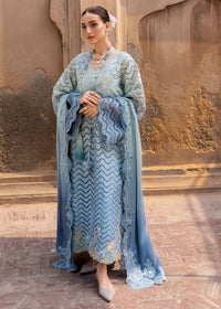 03-Piece Swiss Lawn Suit With Embroidery - Ready To Wear