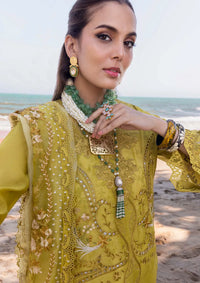 03-Piece Lawn Suit With Embroidery - Ready To Wear