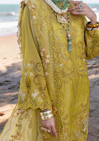 03-Piece Lawn Suit With Embroidery - Ready To Wear