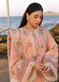 03-Piece Lawn Suit With Embroidery - Ready To Wear