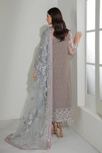 Designer Suit Baroque Chantelle Embroidered Net 3PC Ready To Wear