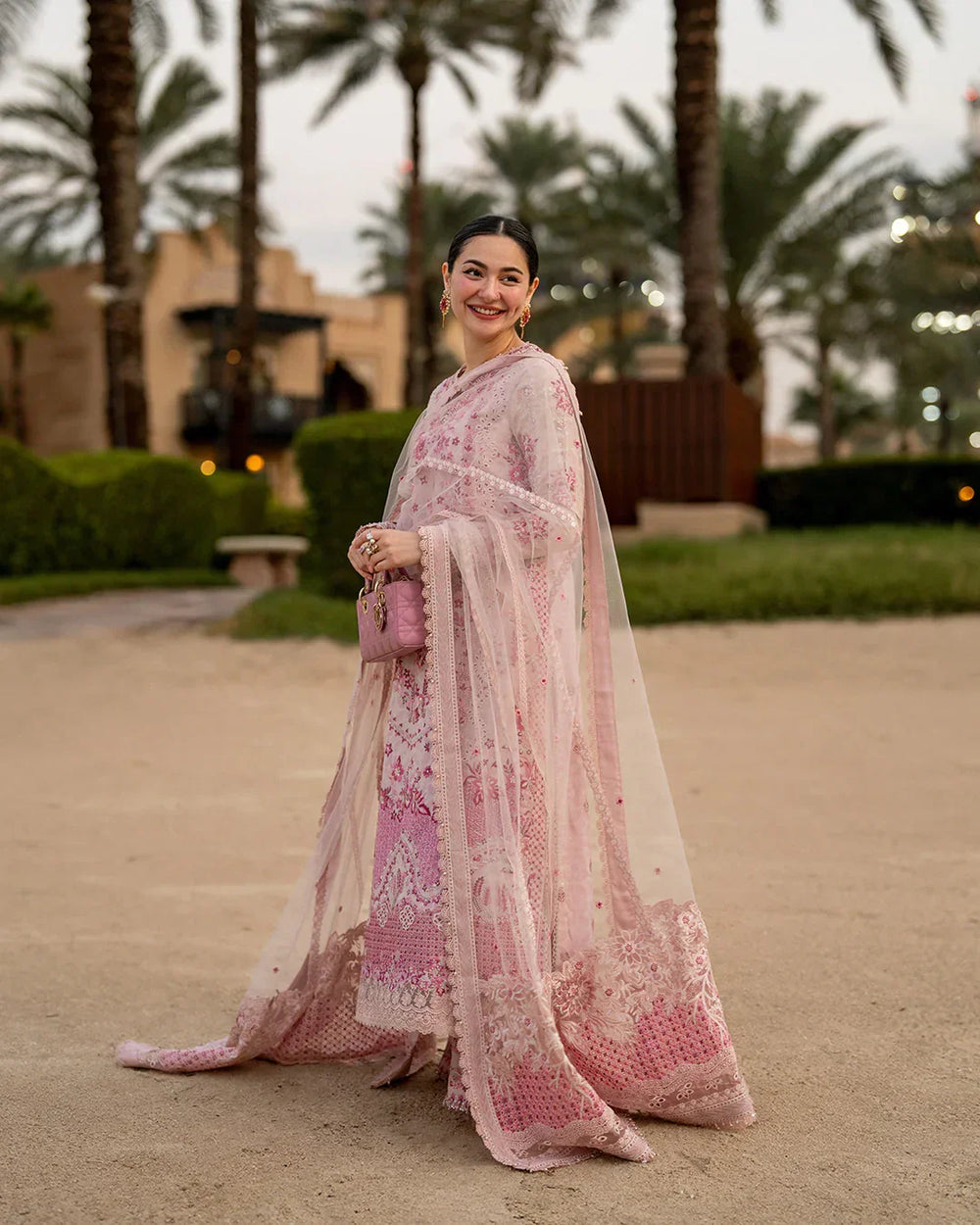 Blush Pink - Embroidered Lawn Suit | Read To Wear