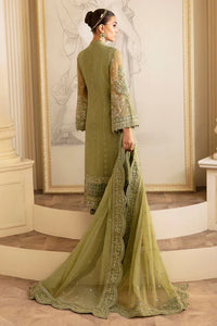 Designer Suit Embroidered Chiffon Formal Suit. Ready To Wear