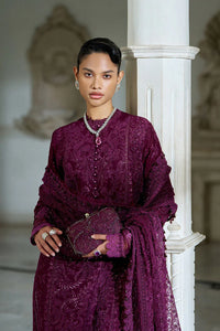 03-Piece Lawn Suit With Embroidery - Ready To Wear