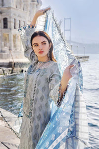 03-Piece Lawn Suit With Chikankari Work | Ready To Wear