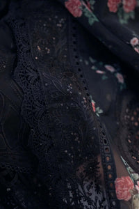 3 Piece Embroidered Chikankari Lawn Suit - Ready To Wear