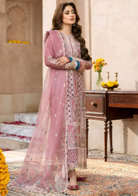Dusky Mauve - Embroidered Lawn Suit With Net Dupatta | Ready To Wear
