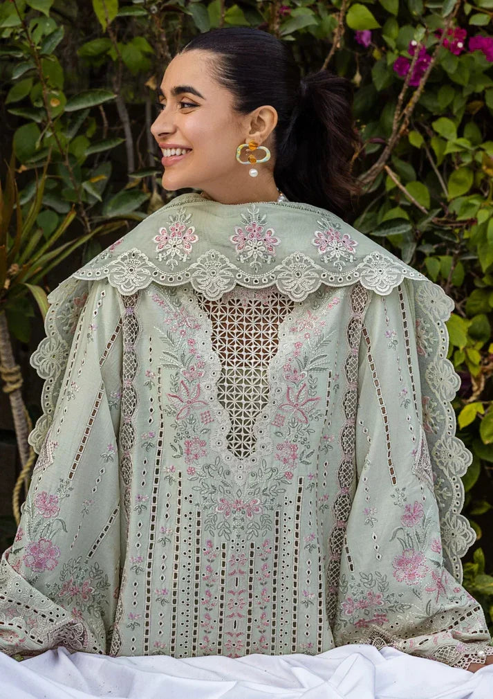 03-Piece Lawn Suit With Chikankari Embroidery - Ready To Wear