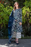 03-Piece Lawn Suit With Embroidery - Ready To Wear
