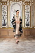 3 Piece Stitched Velvet Suit - Ready To Wear