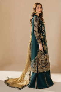 Emerald Antique - Embroidered Chiffon Suit | Ready To Wear