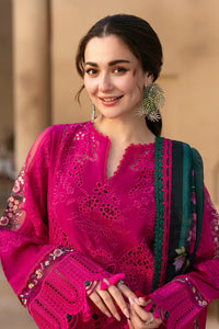 3 Piece Stitched Embroidered Chikankari Suit - Ready To Wear