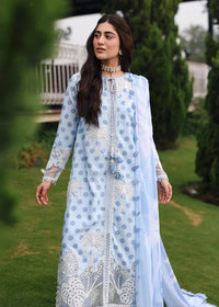 03-Piece Printed Lawn Suit With Chiffon Dupatta | Ready To Wear