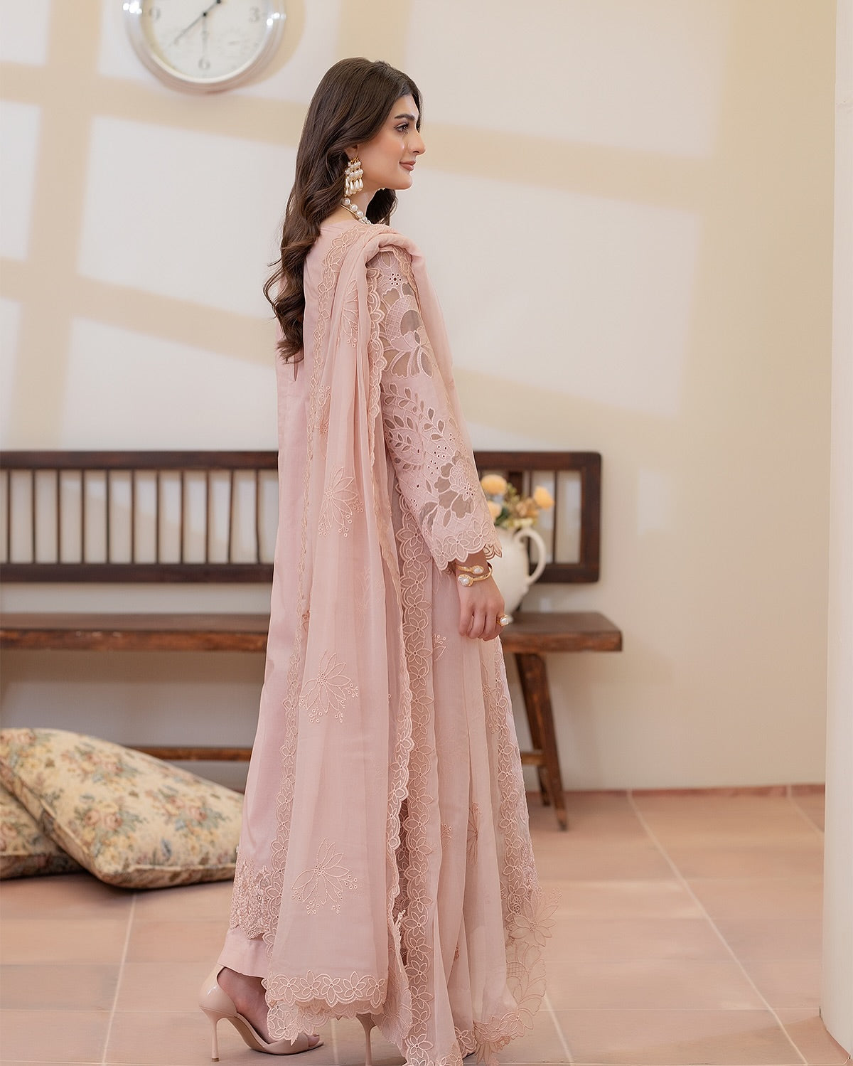 03-Piece Heavy Embroidered Lawn Suit | Ready To Wear