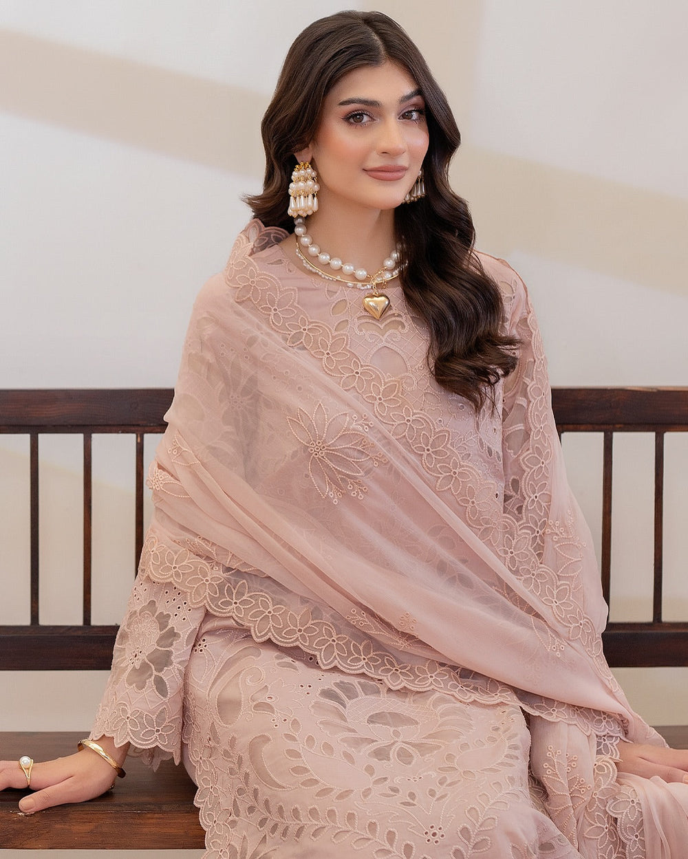 03-Piece Heavy Embroidered Lawn Suit | Ready To Wear