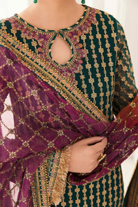 03-Piece Chiffon Suit With Heavy Embroidery - Ready To Work
