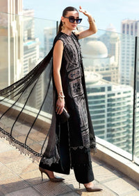 03-Piece Lawn Suit With Embroidery - Ready To Wear