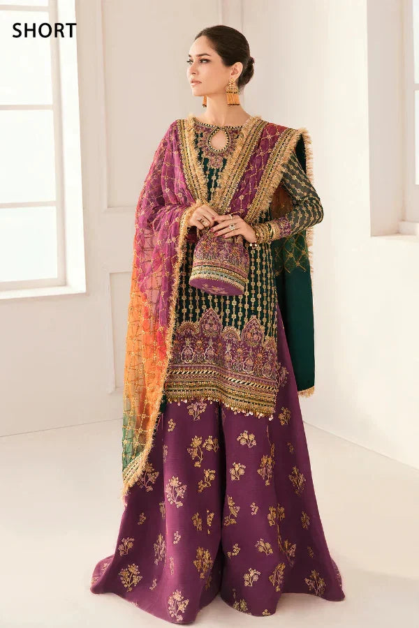 03-Piece Chiffon Suit With Heavy Embroidery - Ready To Work
