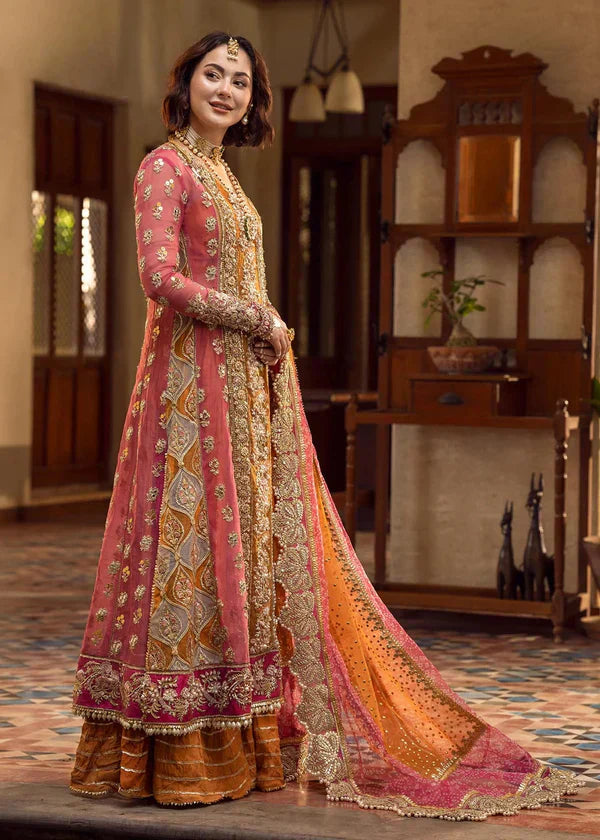 03-Piece Chiffon Suit With Sequence & Handwork - Ready to Wear