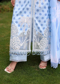 03-Piece Printed Lawn Suit With Chiffon Dupatta | Ready To Wear