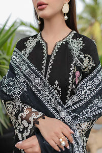 03-Piece Lawn Suit With Embroidery - Ready To Wear