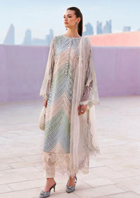 03-Piece Swiss Lawn Suit - Ready To Wear