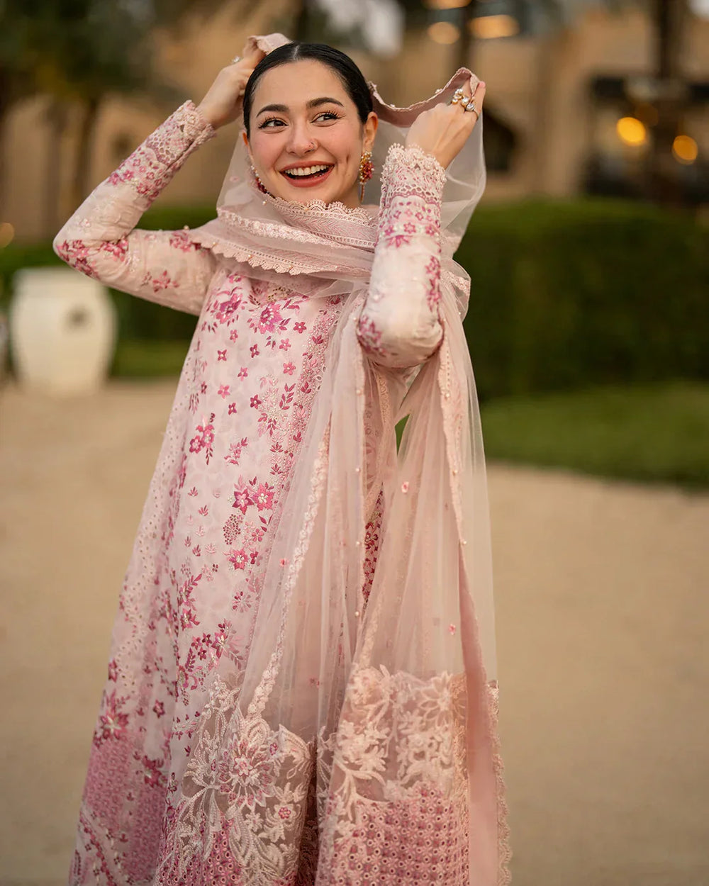 Blush Pink - Embroidered Lawn Suit | Read To Wear