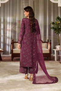 03-Piece Printed Lawn Suit With Embroidery - Ready To Wear