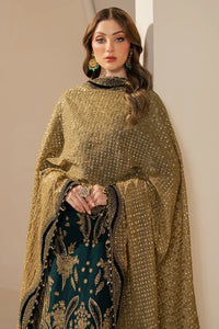 Emerald Antique - Embroidered Chiffon Suit | Ready To Wear