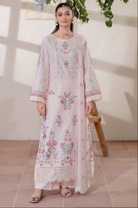 03-Piece Lawn Suit With Embroidery - Ready To Wear