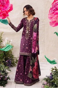 03-Piece Printed Lawn Suit With Embroidery | Ready To Wear