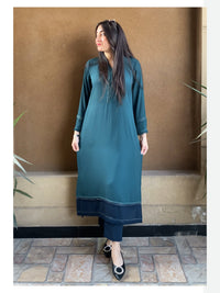 Sajal - Emerald | Kurta Set