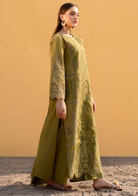 03-Piece Cotton Suit With Embroidery - Ready To Wear